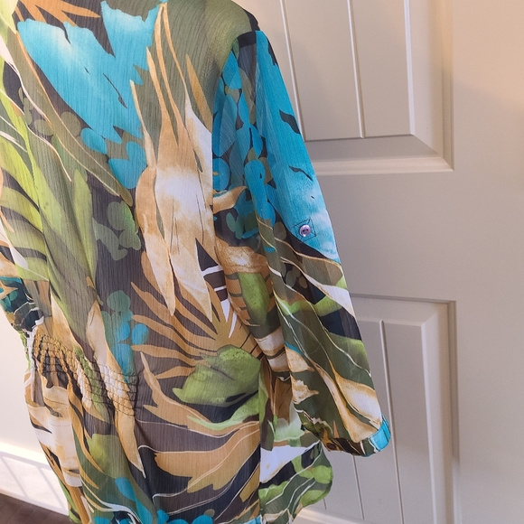 Tanjay Petites Sheer Blouse - Picture 4 of 7